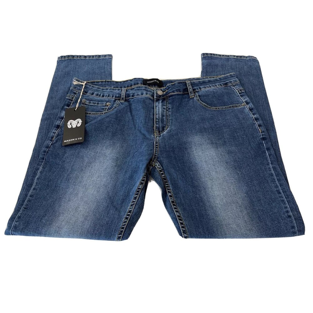 Mason & Co Medium Wash Jeans Size 36x32 5